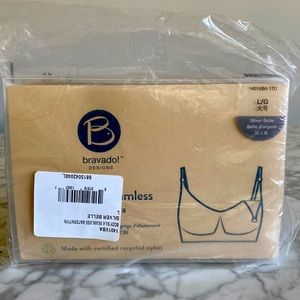 Bravado designs body silk seamless full cup nursing bra - Silver